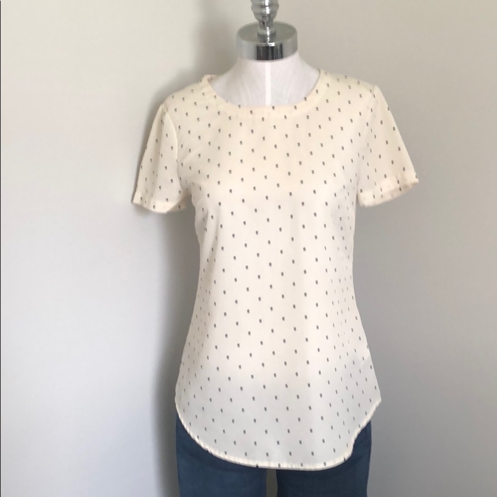 Merona polka dot blouse